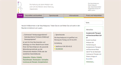 Desktop Screenshot of die-naturheilpraxis.ch
